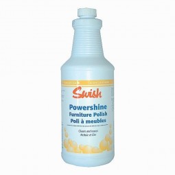 Preparat do czysczenia, nabłyszczania skór, mebli, Powershine - Swish, 946 ml.