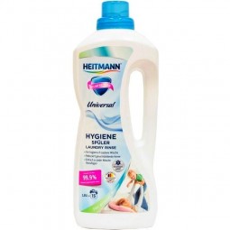 Dezynfekujący płyn do płukania tkanin, Antybakteryjny, higieniczny, zapachowy, Hygiene spuler - Impresan, Heitmann, 1,25 litr