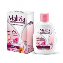 Żel, do higieny, intymnej, delikatny, płyn, detergente intimo, nagietek i lotos - Malizia, 200 ml