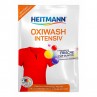 Odplamiacz, saszetka jednorazowa, do białych i kolorowych, Oxi wash intensiv - Heitmann, 50 g. do kolorowych,ubrań, odplamiacz