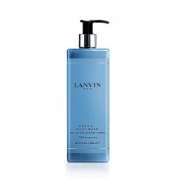 Lanvian Paris, glf, 2w1, żel pod prysznic, mydło do rąk w jednym.  Les Notes de Lanvin,  pomarańcza, ambra, 480 ml, hand&body