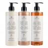 Prija kosmetyki hotelowe w komplecie, balsam do ciała, żel pod prysznic i płyn do kąpieli  płynie - Prija, 3 x 380 ml.