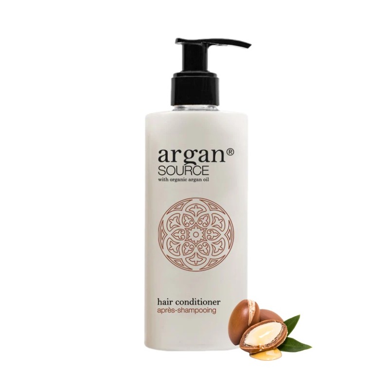 Odżywka do włosów,  z olejkiem, arganowym, dla niej, dla niego - Argan Source Conditioner​, 300 ml.