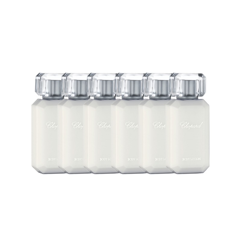 Zestaw mini kosmetyków, mini balsam do ciała i rąk 6x50ml (300ml), mini kosmetyki hotelowe luksusowe - Chopard, 6x50ml