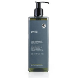 Szampon i żel pod prysznic w jednym, z pokrzywą, hair&body - Anyah, 480 ml
