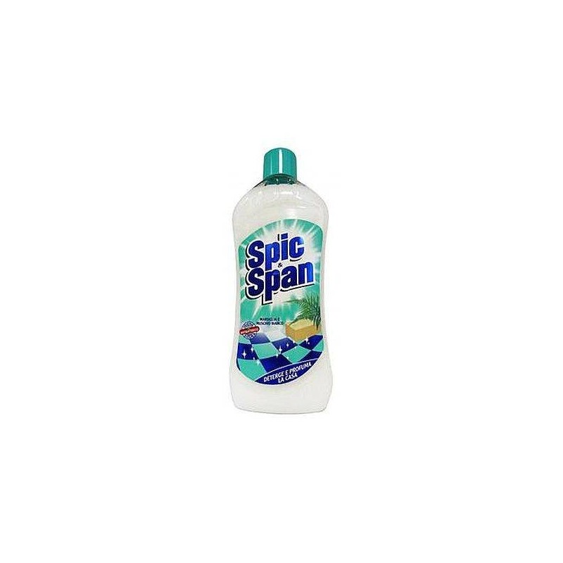 Włoski płyn do mycia podłóg, kafli podłogowych, laminatu, zapach białe piżmo - Spic&Span, 1 litr