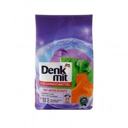 Proszek do prania kolorów, colorwaschmittel mit aktiv schutz - Denkmit, 1,35 kg