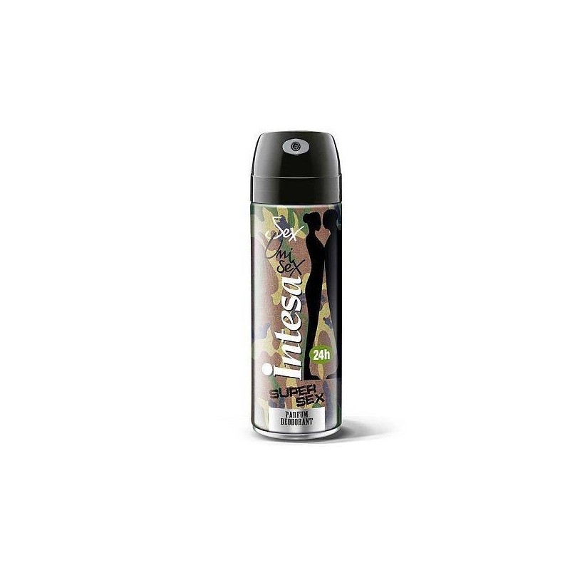 Dezodorant perfumowany uni sex, ambra i piżmo, włoski - Intesa, 125 ml