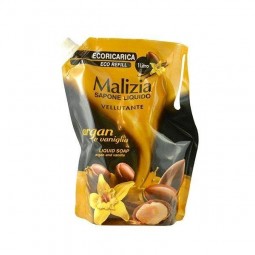 Włoskie arganowe mydło w płynie, uzupełnienie do dozowników - Malizia, 1 litr