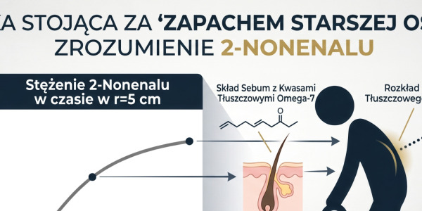 2-nonenal — czym jest „zapach starzenia" i skąd się bierze